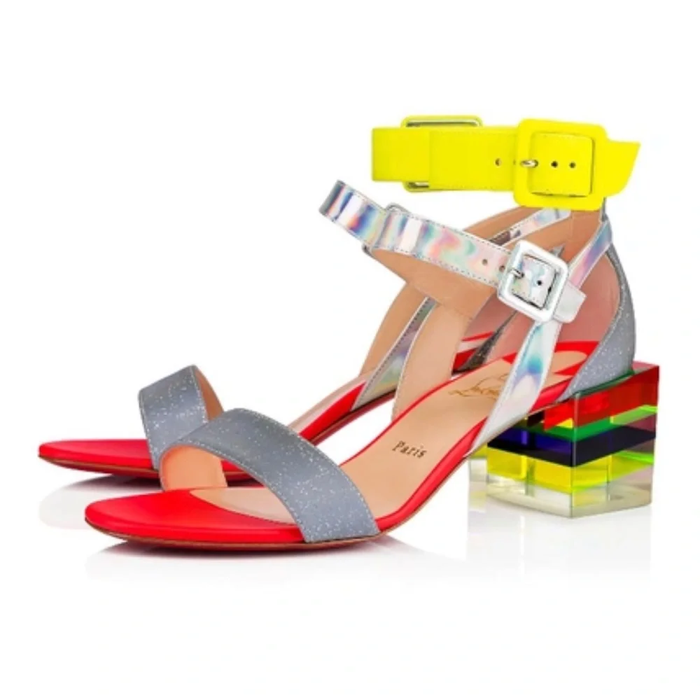 Christian Louboutine Cineticadoll leather luxury sandals ⭐️ - Picture 1 of 14